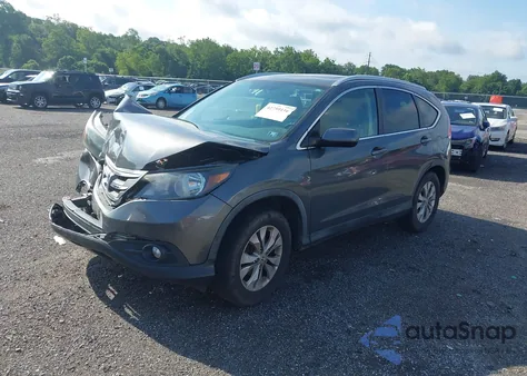 2012 Honda Cr-V Ex-L из США, поврежденный, VIN 2HKRM4H7XCH611729